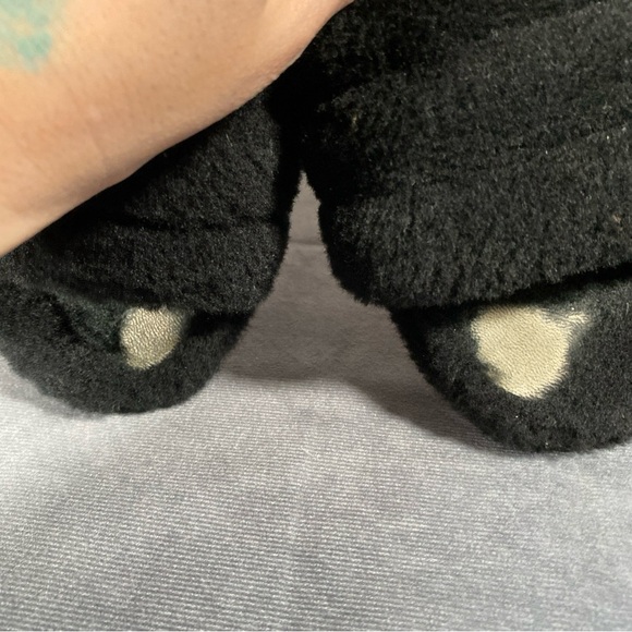 UGG Women's Fluffita Platform Sheepskin Slipper Slides Shoes  w/ Strap Size 9 - Picture 4 of 7